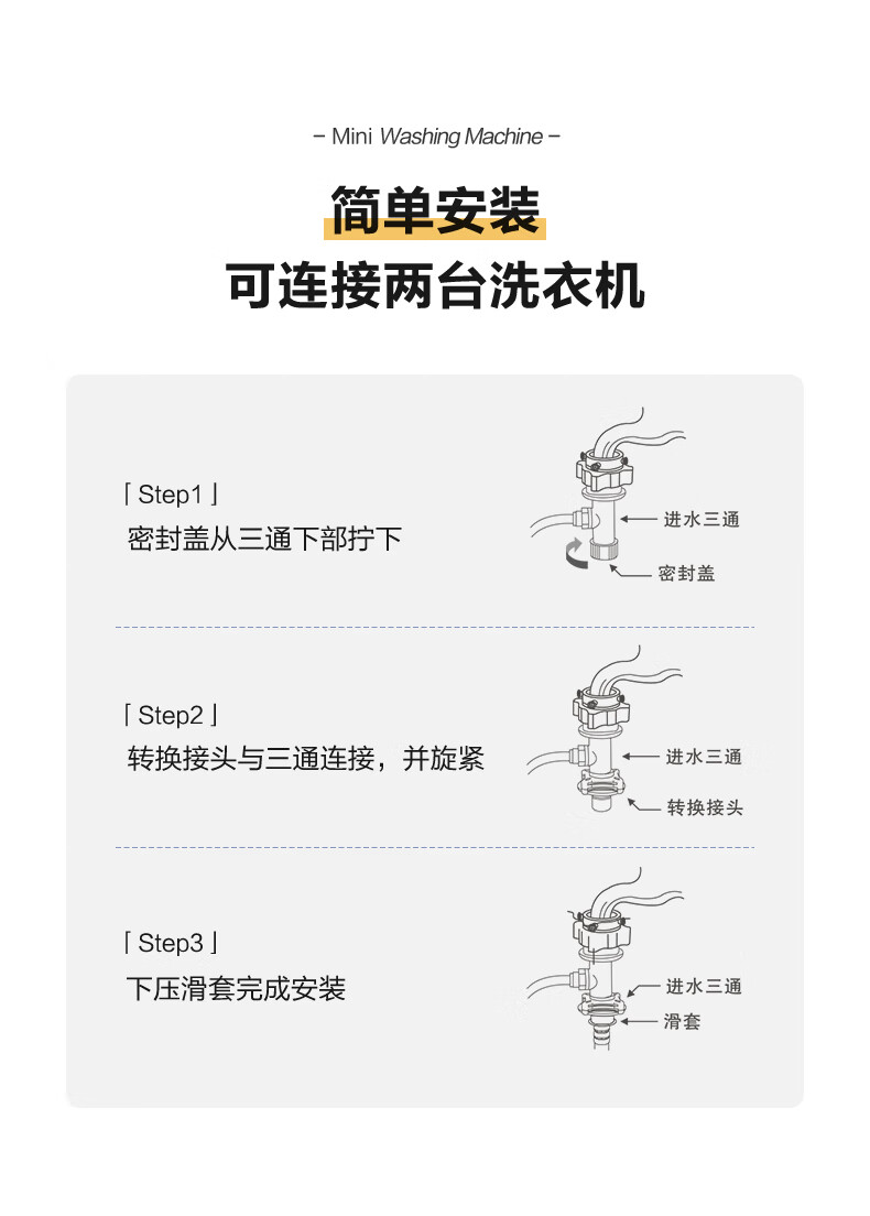 美的（Midea）母婴洗衣机全自动 1公斤迷你系列小波轮 MX-TSBLB01 高温蒸煮内衣裤洗衣机