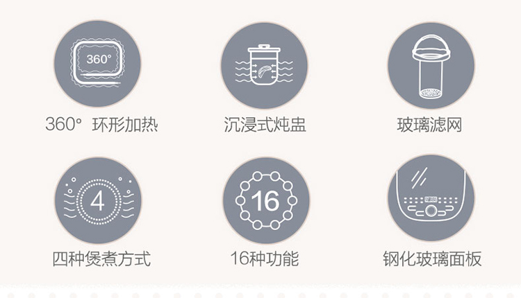 小熊（Bear）养生壶热水壶煮茶器 煮茶壶 电水壶 恒温电热水壶 保温花茶燕窝壶 YSH-C18S2