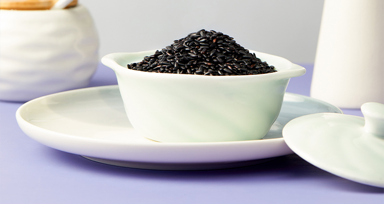 十月稻田 磨米世家五常黑米1kg