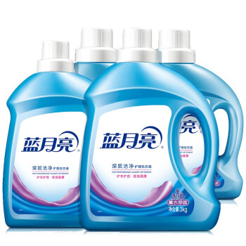 蓝月亮洗衣液组合薰洁净3kg+薰洁净2kg+薰洁净1kg×2