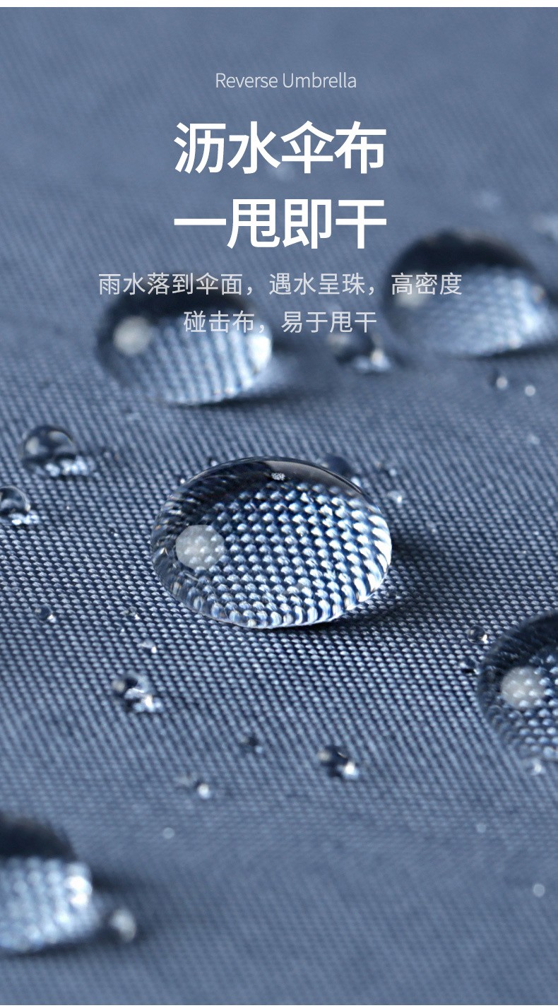 三极户外(Tri-polar)TP7027全自动晴雨伞遮阳遮光折叠太阳伞黑胶8K三折伞烟波蓝（自动）58*8k