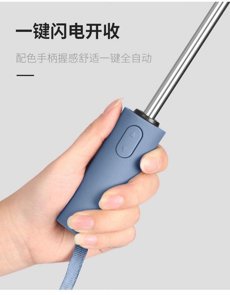三极户外(Tri-polar)TP7035反向十骨雨伞女男反向伞汽车晴雨伞可折叠遮阳反面简约伞冷香绿64*10k