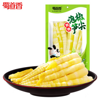 蜀道香  四川特产小吃零食笋尖休闲食品 泡椒笋尖80g*6袋（新老包装随机发货，老包装为麻辣）