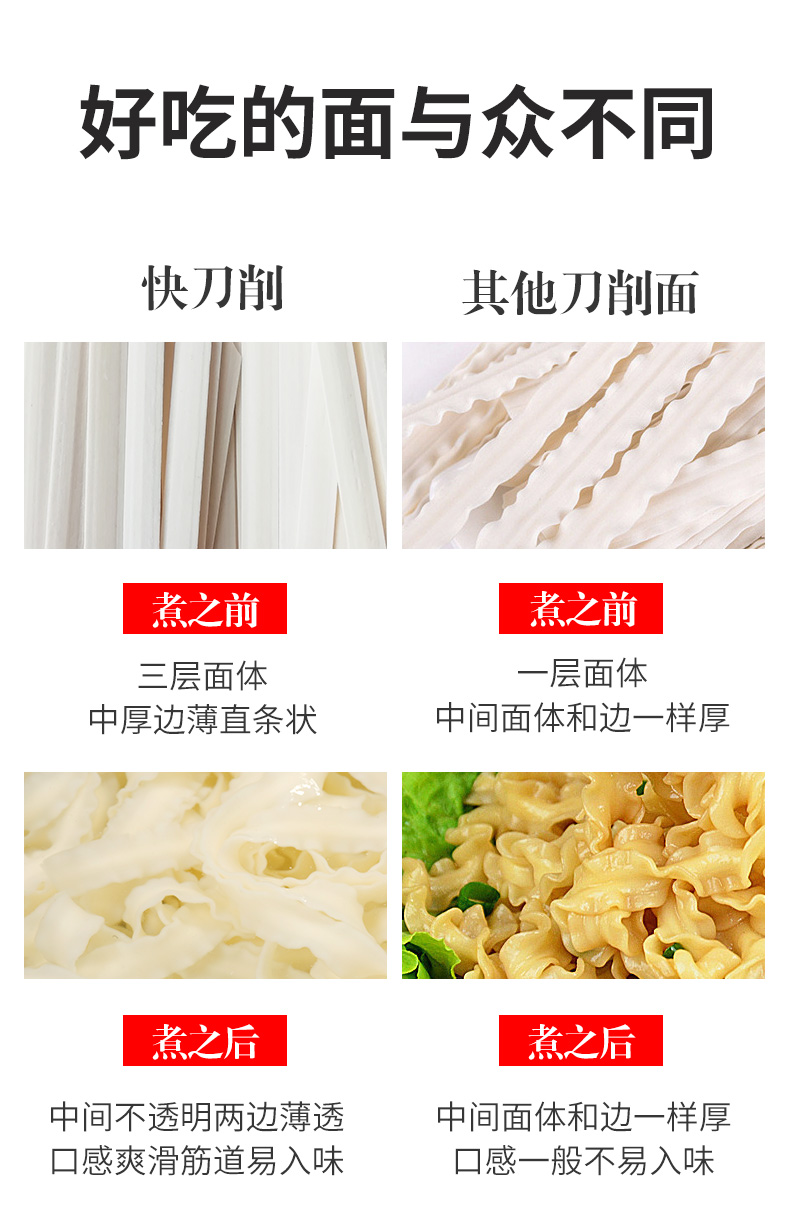 白象挂面 快刀削400g*10包礼盒