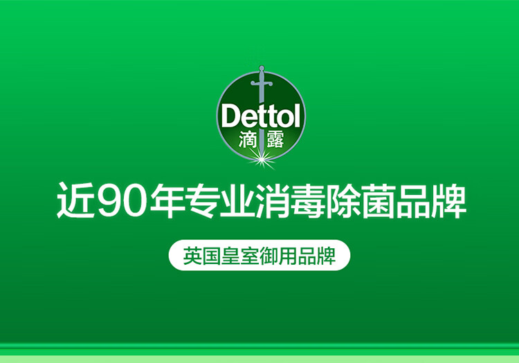 滴露（Dettol）健康抑菌洗手液 成人儿童家用水洗洗手液 抑菌清洁 经典松木500g*3瓶