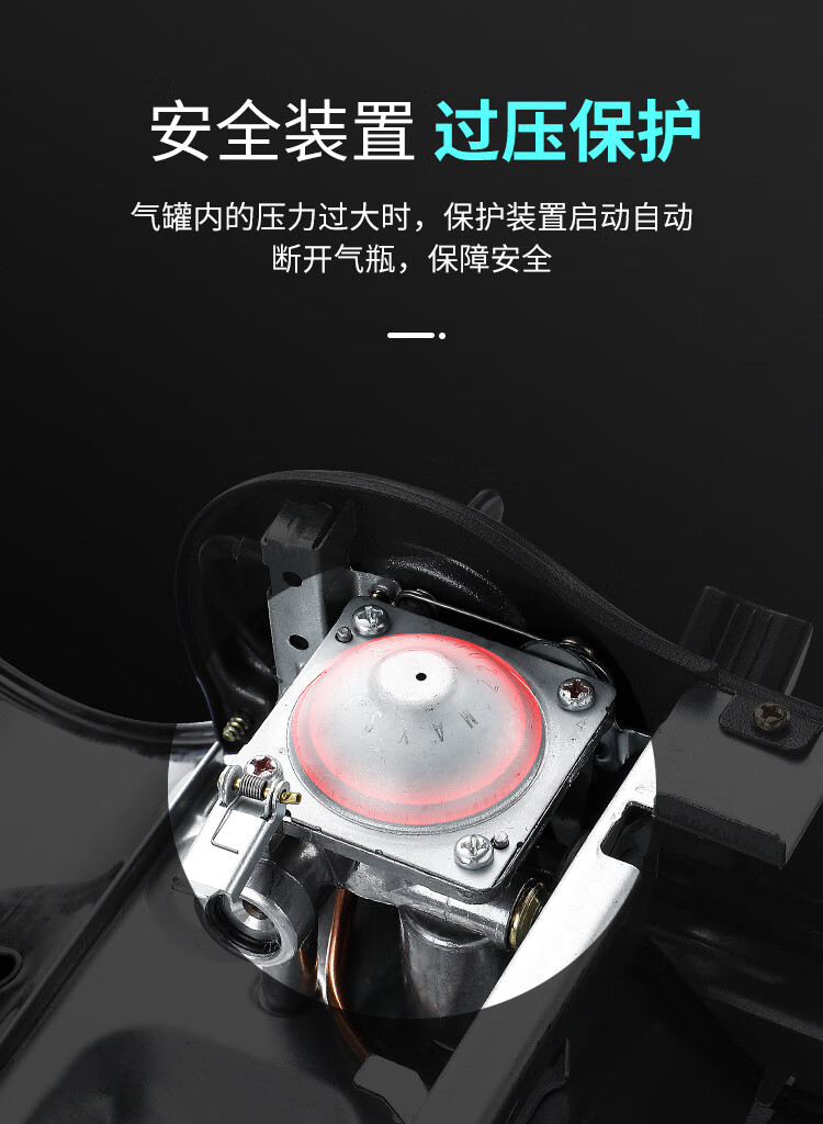 脉鲜户外卡式炉便携式防风烧烤大火力火锅炉具燃气灶防风野餐炉灶3800DFS