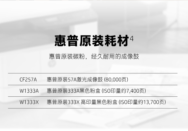 惠普（HP）M437dn A3 数码复合机 自动双面 打印 复印 扫描