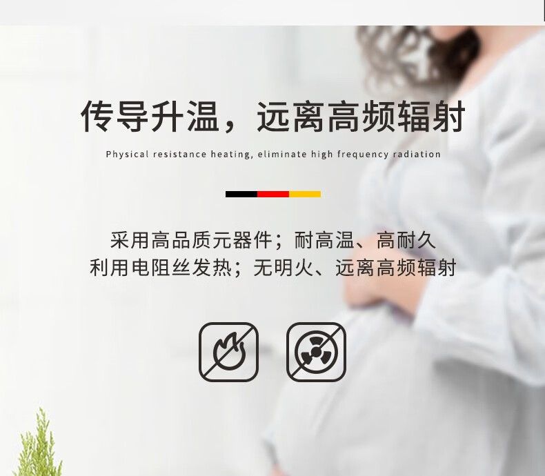 米技（MIJI）?电陶炉家用大功率德国米技炉煮茶炉微晶面板旋钮控温九档调节?2000W CDF1红色