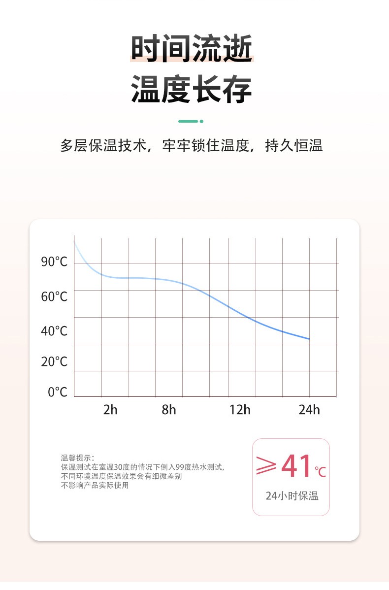 三极户外（Tri-polar）TP3615 户外旅行保温水壶北欧简约保温壶玻璃内胆热水瓶1L保温瓶热水壶1L绿色