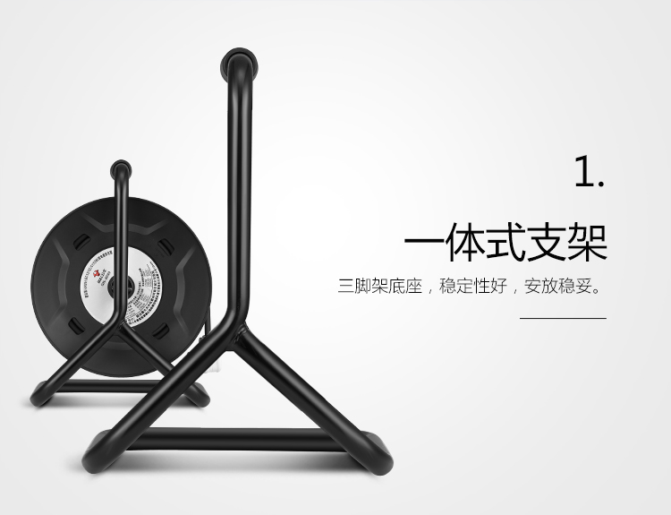 公牛（BULL）新升级工程接线盘/工程卷线盘/过热保护电缆卷盘插座/插排 工程专用 3位10米 GN-802