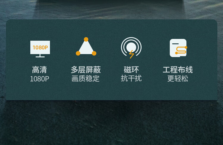 绿联 工程级VGA线 高清视频数据转接线 台式机笔记本电脑接显示器投影仪电视信号连接线3+6铜芯1.5米11630
