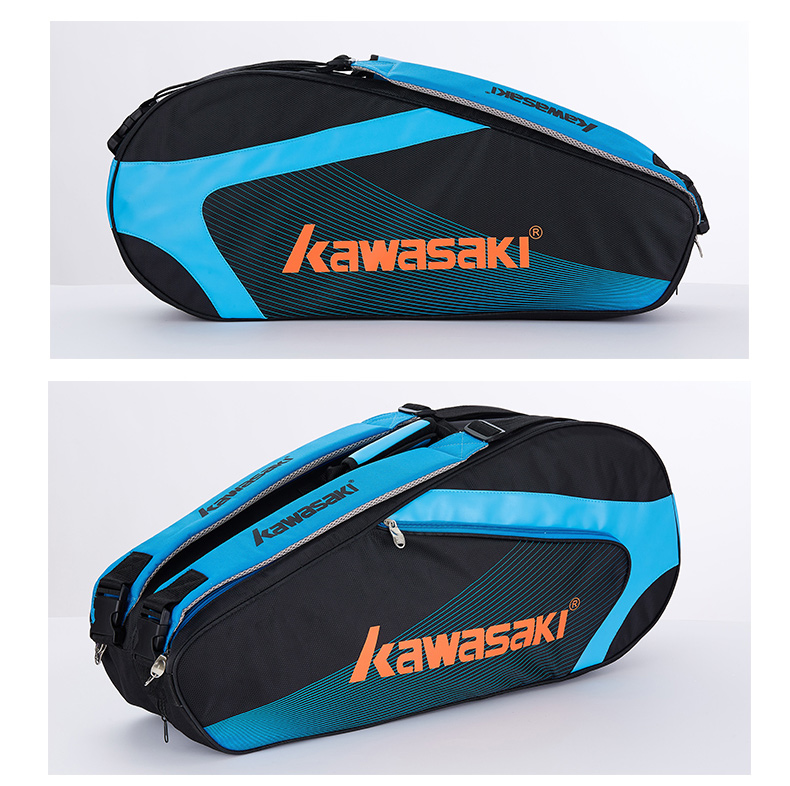 川崎（kawasaki）羽毛球包KBB-8690男女款六只装大容量 红色