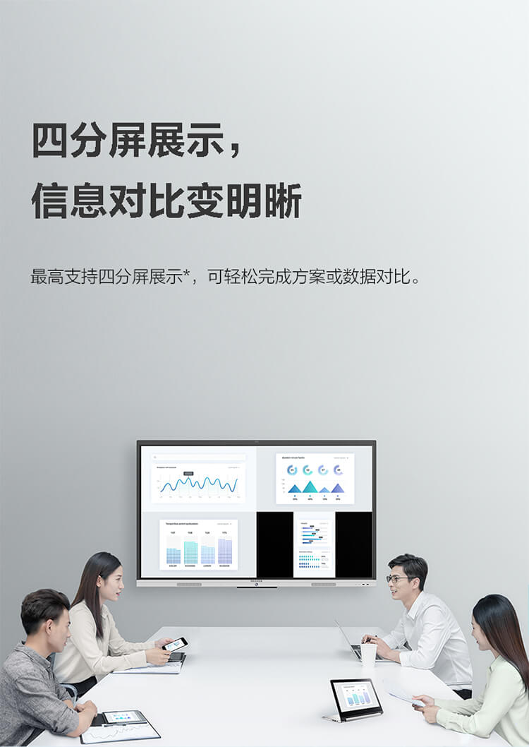 MAXHUB会议平板新锐PRO75英寸智能会议大屏教学视频会议一体机电子白板SC75安卓版