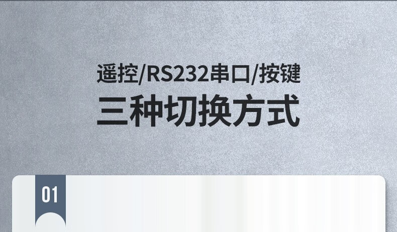 绿联 70436 HDMI2.0矩阵四进四出切换器分配器 4K高清视频切屏器 【4K/60Hz】4进4出 CM289