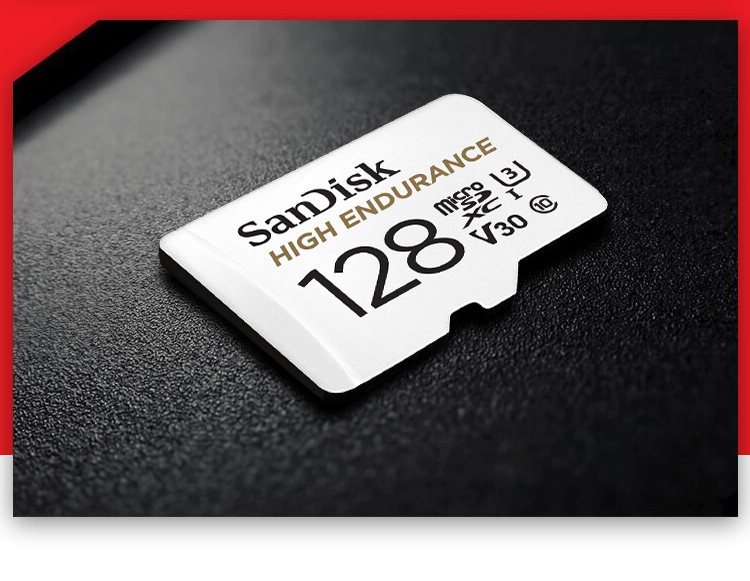 闪迪（SanDisk）SDSQQNR-128G-ZN6IA 存储卡 行车记录仪&安防监控专用内存卡 高度耐用 家庭监控