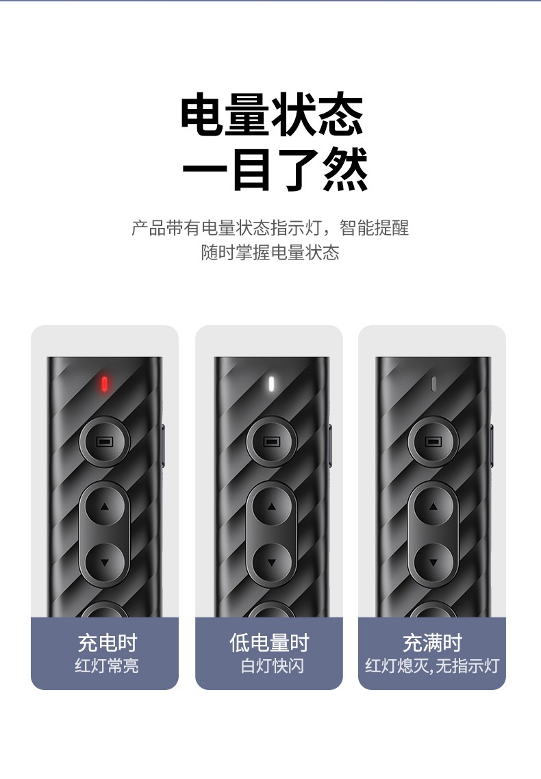 绿联 投影翻页笔 LP270 激光笔 80136 PPT多媒体课件教学演讲笔 电子教鞭 红外无线遥控