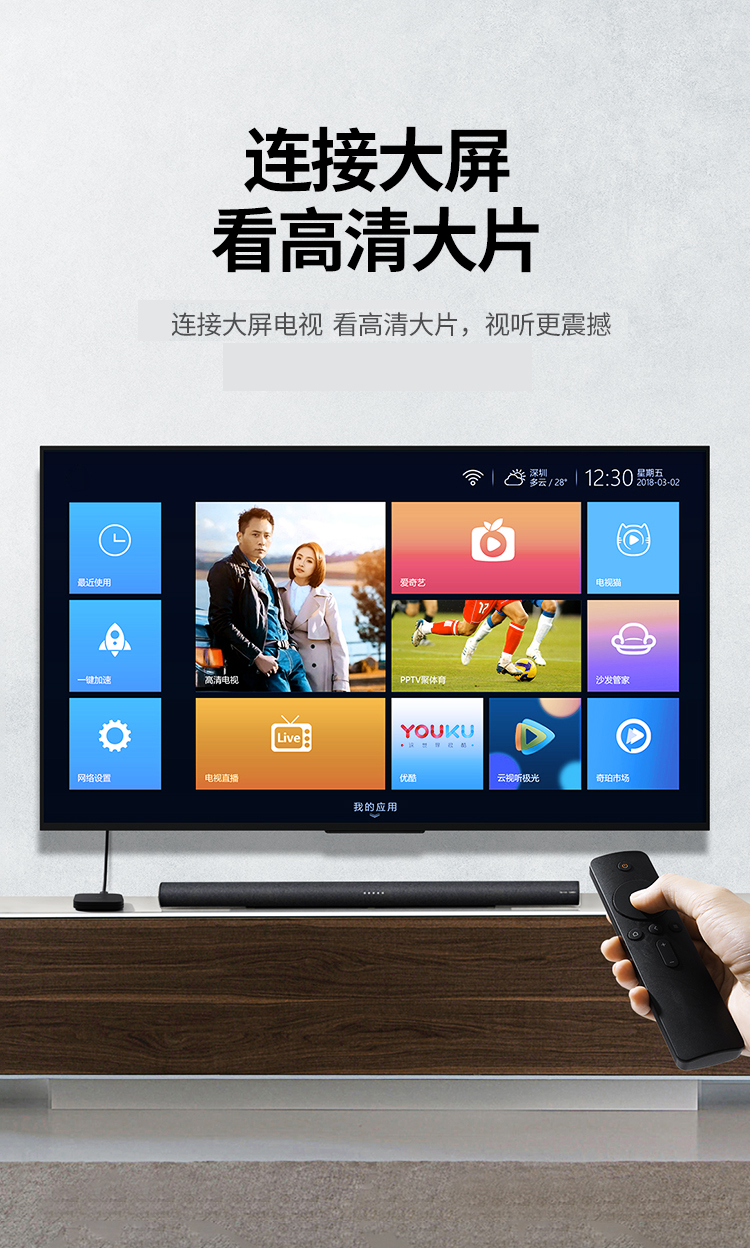 绿联 HDMI线长线工程级 4K数字高清线3D视频线HD104 工程款-无磁环 5米 10109