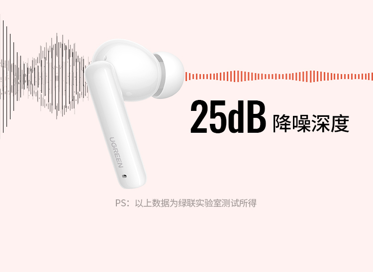 绿联 HiTune T3真无线蓝牙耳机  蓝牙5.2游戏耳机 运动耳机 通用苹果华为小米手机 90206