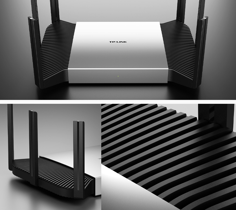 TP-LINK AX5400双频千兆无线路由器 WiFi6工业家用路由 Mesh 2.5G自定义端口 XDR5480易展Turbo版