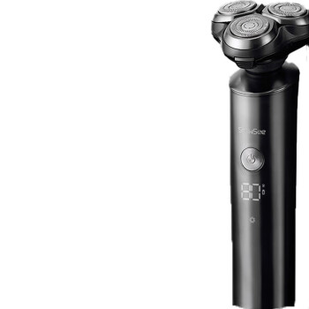 小适（showsee）全身水洗男士剃须刀LED显示屏360°5D浮动刀头刮F305-GY