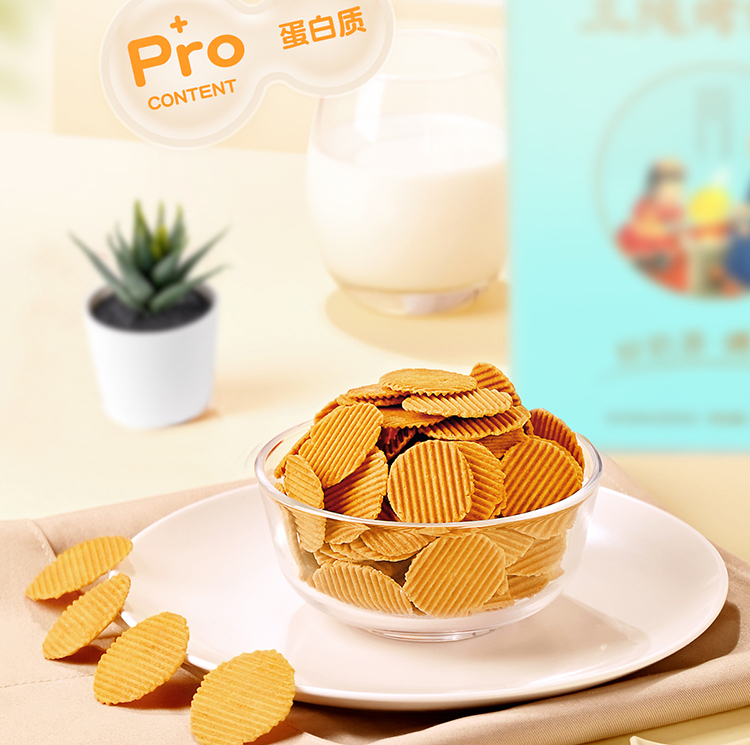 三纯烤奶皮子椰蓉味零食奶皮酥网红小吃健康休闲食品年货礼盒内蒙古特产 54g/盒
