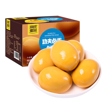 润成蛋品卤鸡蛋盐焗味  30g*20枚/盒