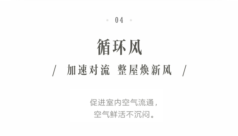 美的（Midea）无叶风扇空气循环净化扇家用智能电风扇遥控 白色 AMS150E-PB