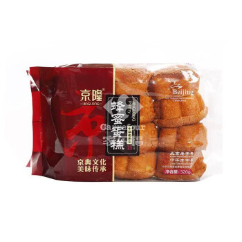 京隆 传统老式蜂蜜蛋糕320g*2袋