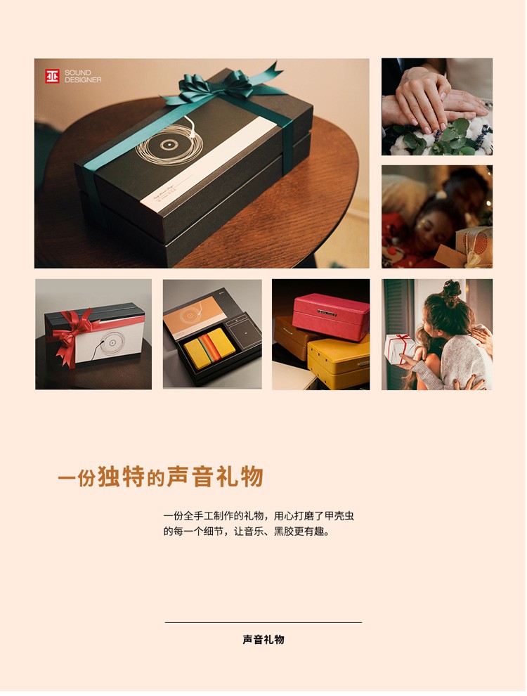巫 （wu）1900甲壳虫 3英寸mini黑胶唱片机复古小型留声机毕业情侣节日礼物 黄色