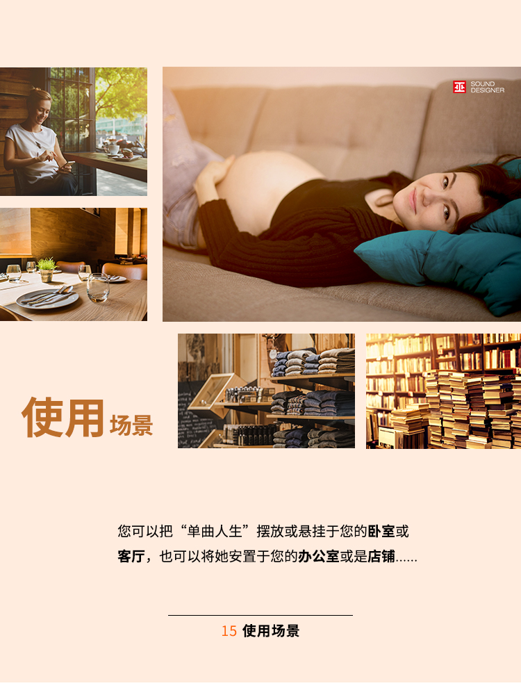 巫 （wu）单曲人生壁挂式CD机 复古迷你便携纯光盘光碟专辑CD播放器