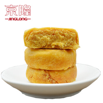 京隆 早餐糕点金丝肉松饼300g*2袋
