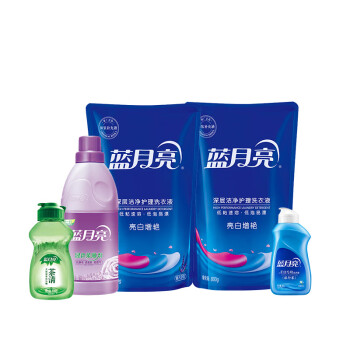 蓝月亮洗衣液家庭清洁套装22L01型