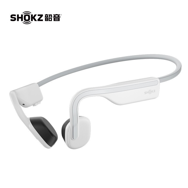韶音 Shokz OpenMove骨传导蓝牙耳机运动耳机跑步骑行耳机骨感耳机 S661 纯真白