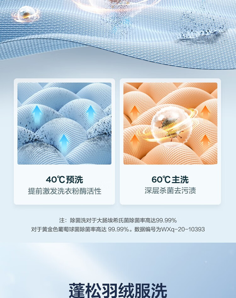 美的（Midea）MG80V11D 洗衣机全自动滚筒8kg10公斤洗烘一体变频一级能效家用大容量滚筒（不带烘干)