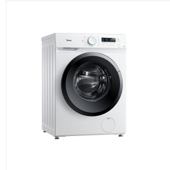 美的（Midea）MG80V11D 洗衣机全自动滚筒8kg10公斤洗烘一体变频一级能效家用大容量滚筒（不带烘干)