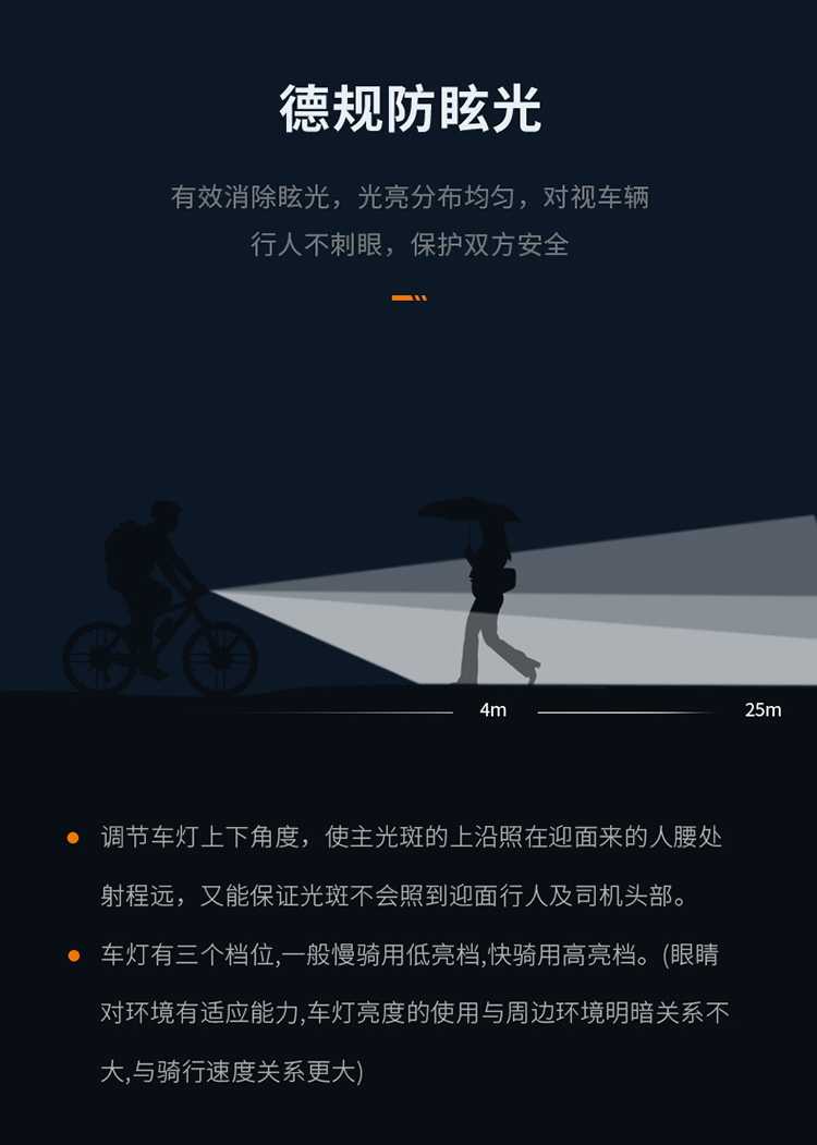 神火（supfire）BL11自行车夜骑灯 强光手电筒 防水充电式户外骑行远射超亮夜骑山地车灯