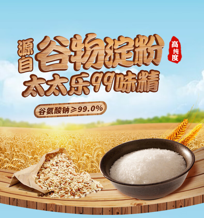 太太乐 面条煲汤调味品调味料 味精100g*3