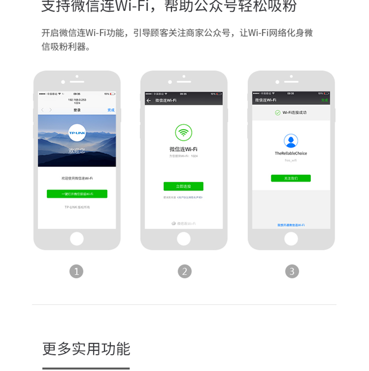 TP-LINK 普联 300M企业级无线路由器 TL-WAR302 wifi穿墙/防火墙 5口百兆 WDR7660