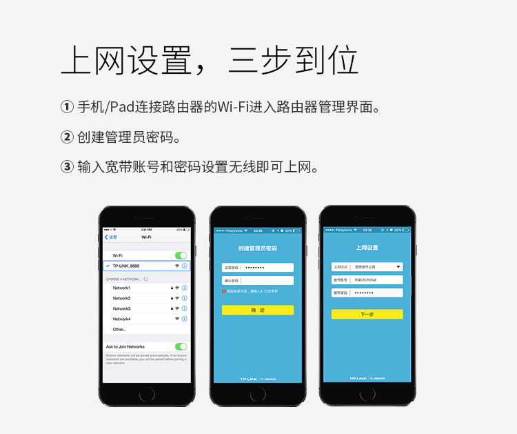 TP-LINK 普联 450M无线路由器TL-WR886N 智能路由 WIFI无线穿墙 WDR7660