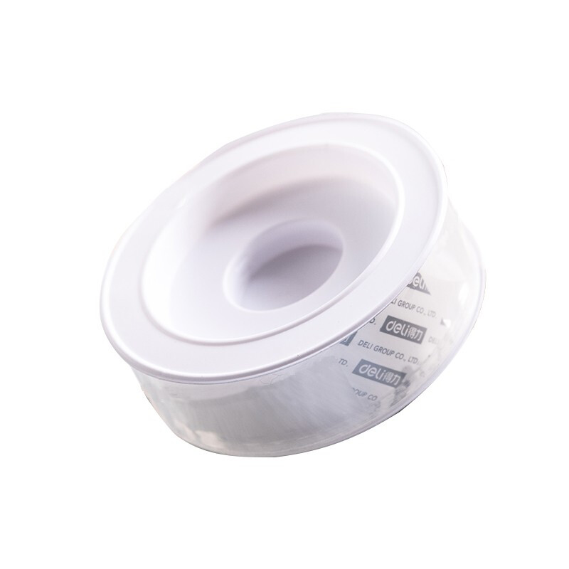 得力（deli）50mm*3m*2mm纳米强力无痕魔力胶带 透明家用车用双面胶 加厚款33604