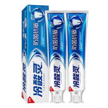 冷酸灵口腔护理牙膏防菌抗敏110g*5支