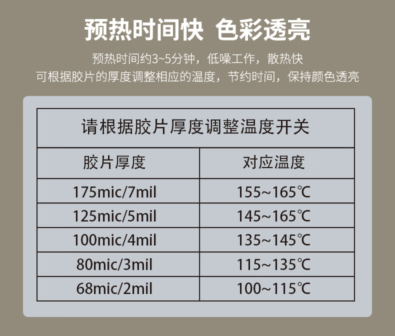 金典(GOLDEN)GD-QD3895塑封机过塑机照片文件资料覆膜机