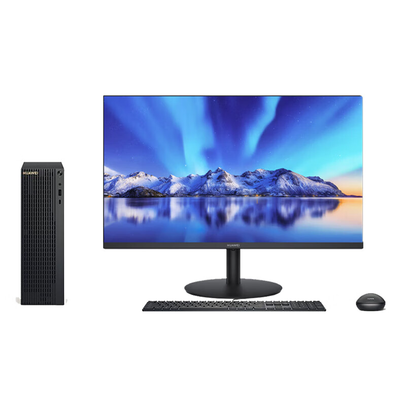 华为（HUAWEI）MateStation B515商用台式机主机 R5-4600G/8G/256G+1T/集显 单主机
