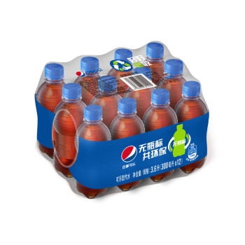 百事可乐 Pepsi 汽水 碳酸饮料整箱 300ml*12瓶