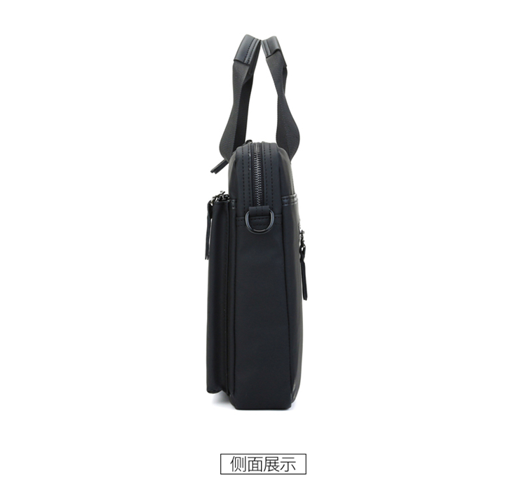 斯莫尔（SIMOER）SL-1721黑色公文包男电脑包手提包 手提袋文件夹档案袋文件袋防水商务包定制联系客服