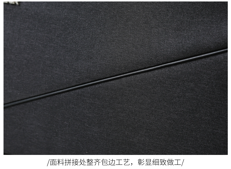 斯莫尔（SIMOER）SL-1717灰色商务休闲包防泼水公文包大容量手提包单肩斜挎包电脑包厂家定制可印刷联系客服