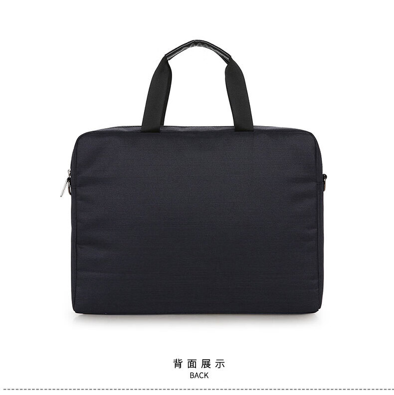 斯莫尔（SIMOER）SL-8146 黑色电脑包商务包男手提包牛津布收纳袋公文包文件包手提包