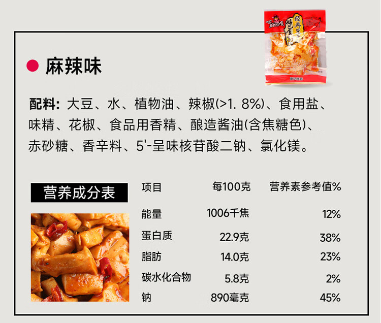 好巴食红运满地超值装400g 量贩装豆干（4口味混合装） 豆制品零食小吃