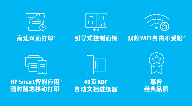 惠普 （HP） M233sdw 双面三合一无线打印机 打印复印扫描办公 激光多功能 自营小型商用（跃系列）