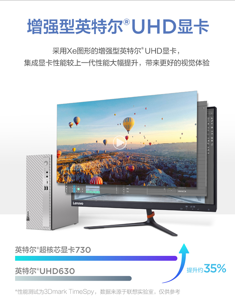 联想(Lenovo)天逸510S个人商务台式机电脑整机(12代i3-12100 8G 1T+256G SSD wifi6 win11)23英寸